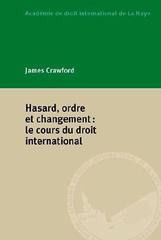 Hasard, Ordre Et Changement