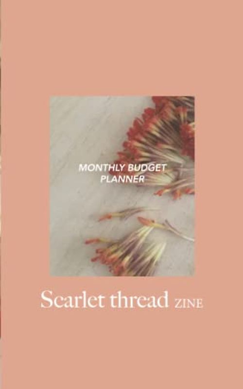 Budget planner: Aesthethic 5x8 size and 230-page monthly budget planner for a year with budget calculation templates and trackers for 12 months