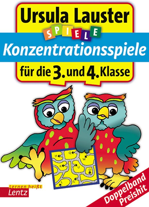 Konzentrationsspiele für die 3. und 4. Klasse