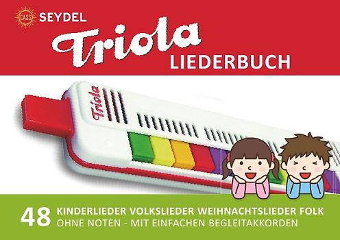 Diatonic Songbooks / Triola Liederbuch - 48 Kinderlieder, Volkslieder, Weihnachtslieder, Folk &amp; Gospel