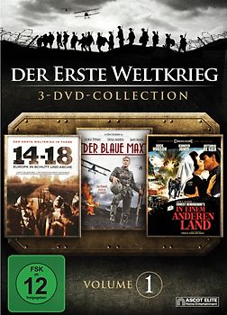 Der erste Weltkrieg - Vol. 1 - 14-18: Europa in Schutt und Asche / Der blaue Max / In einem anderen Land [3 DVDs] DVD
