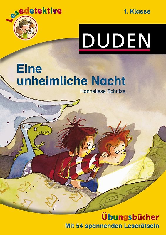 Lesedetektive Übungsbücher - Eine unheimliche Nacht, 1. Klasse