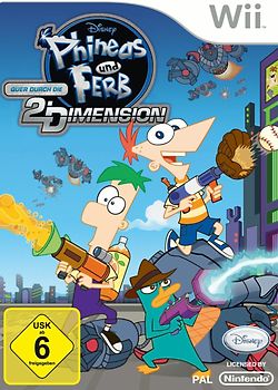 Phineas und Ferb - Quer durch die 2. Dimension [Software Pyramide] Nintendo Wii