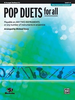Pop Duets for All - Bb Trumpet / Baritone T.C.