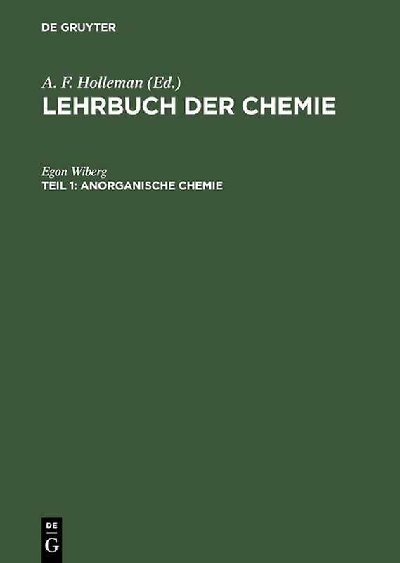 Lehrbuch der Chemie / Anorganische Chemie