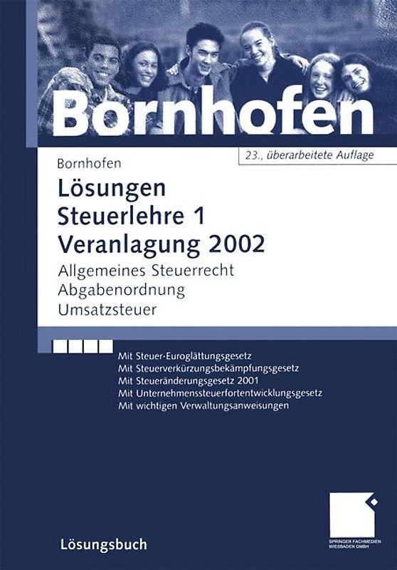 Lösungen Steuerlehre 1 Veranlagung 2002