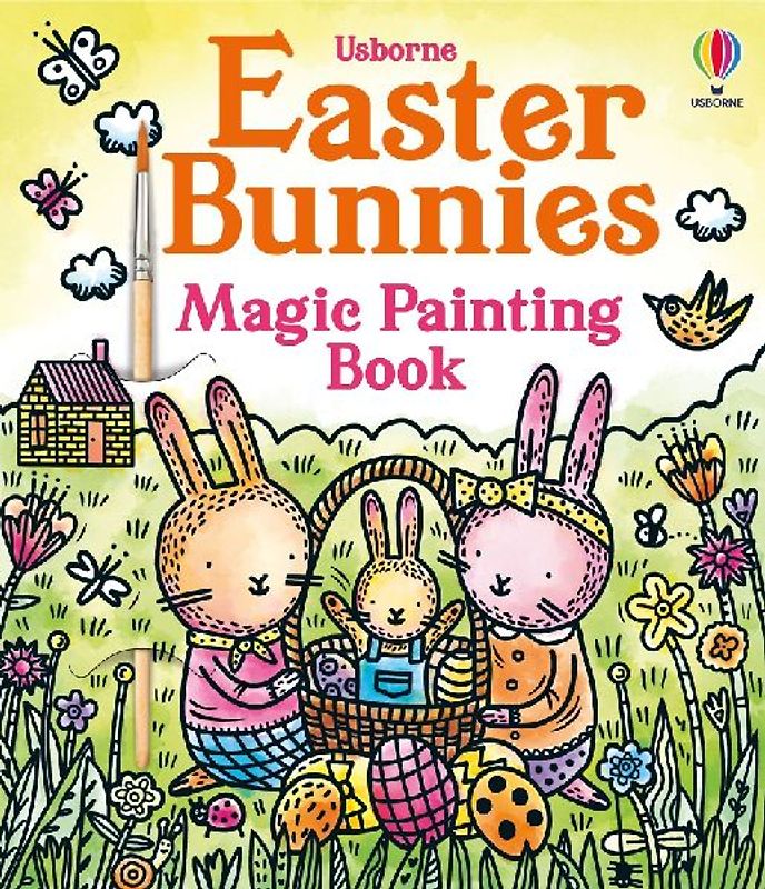Easter Bunnies Magic Painting Book