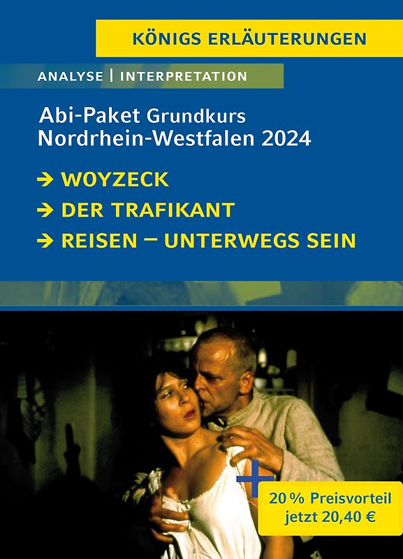 Abitur Nordrhein-Westfalen 2024/2025 Grundkurs Deutsch – Paket
