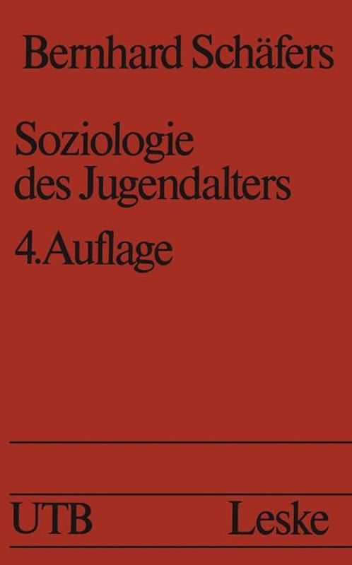 Soziologie des Jugendalters