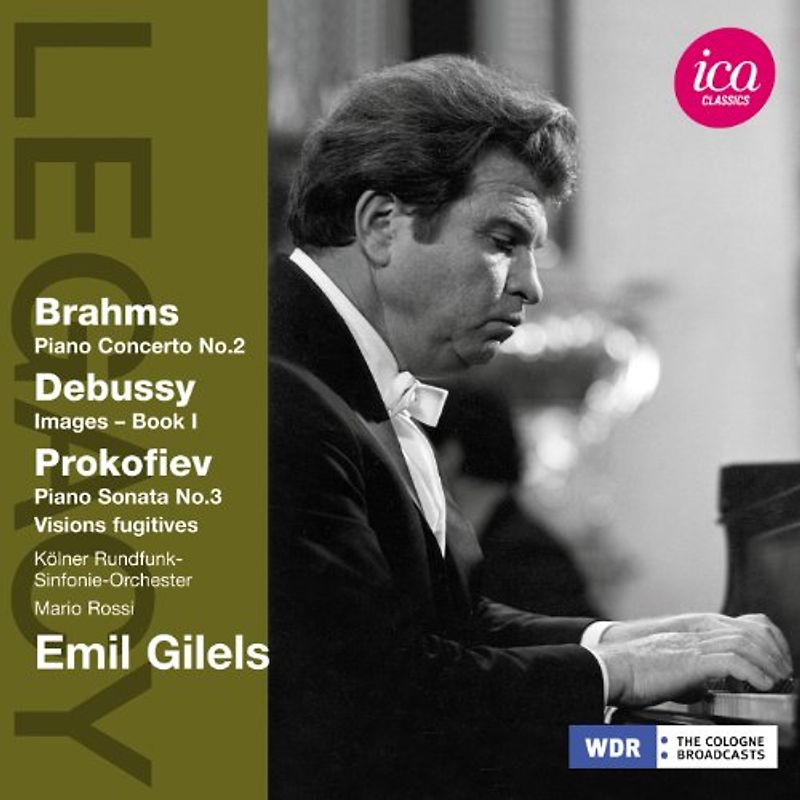Gilels,Emil - Klavierwerke: Brahms, Debussy, Prokofiev