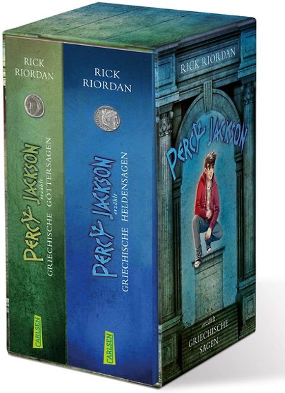 Percy Jackson erzählt: Griechische Sagen. Göttersagen und Heldensagen im Schuber