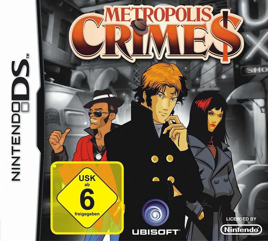 Metropolis Crimes Nintendo DS
