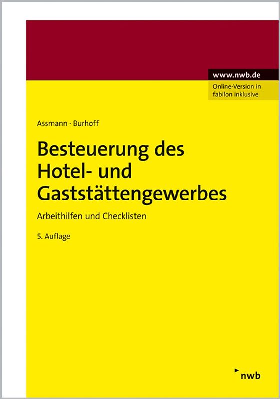 Besteuerung des Hotel- und Gaststättengewerbes