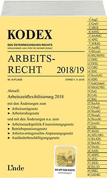 KODEX Arbeitsrecht 2018/19