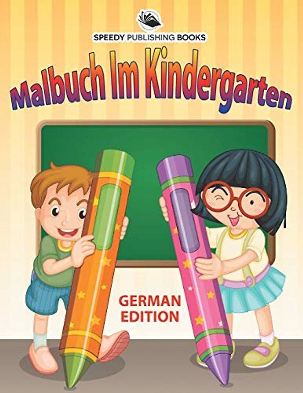 Malbuch Im Kindergarten
