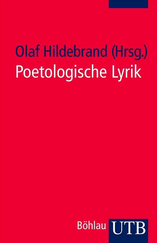 Poetologische Lyrik von Klopstock bis Grünbein