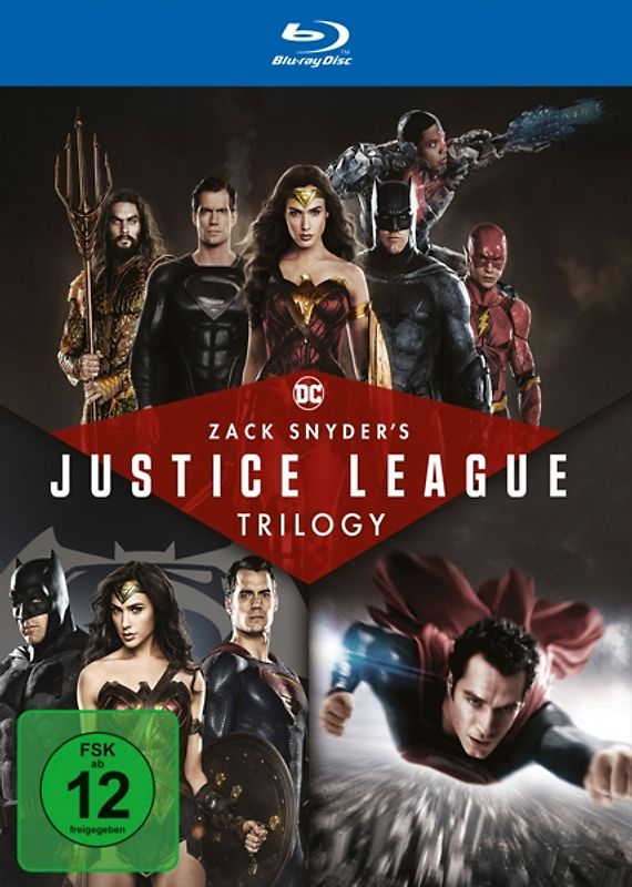 Zack Snyder's Justice League Trilogy Blu-ray Disc