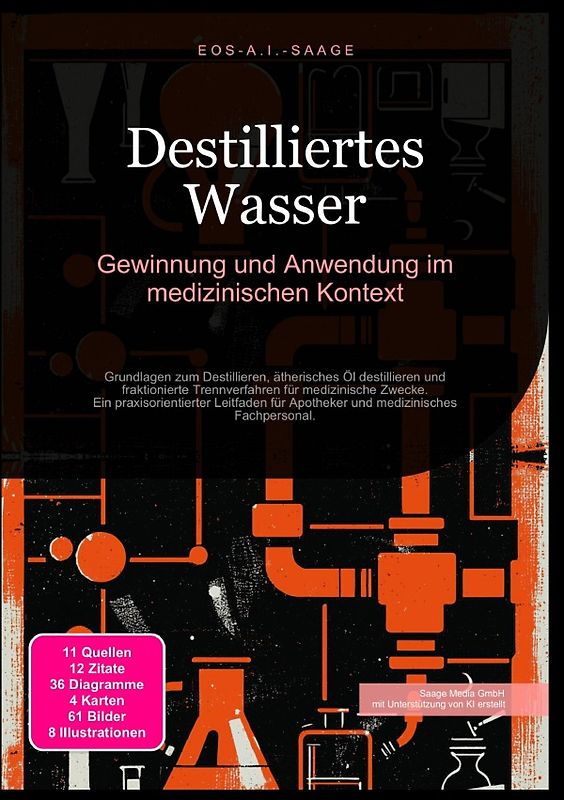 Destilliertes Wasser: Gewinnung und Anwendung im medizinischen Kontext