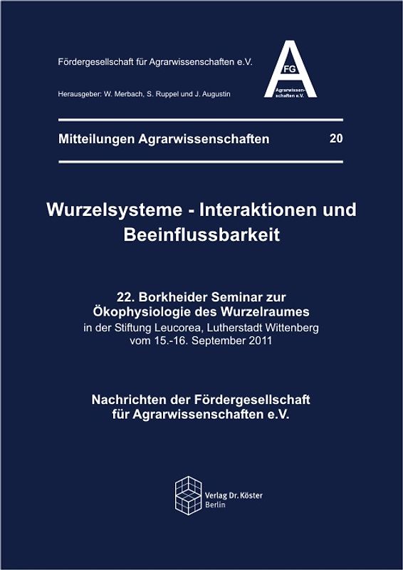 Wurzelsysteme - Interaktionen und Beeinflussbarkeit