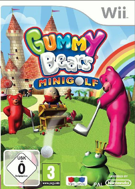 Gummy Bears Mini Golf Nintendo Wii