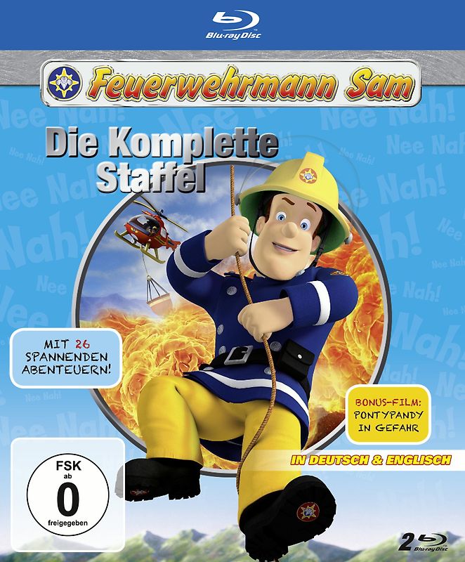 Feuerwehrmann Sam - Die komplette Staffel in CGI+ Film (BluRay) [Blu-ray] Blu-ray Disc