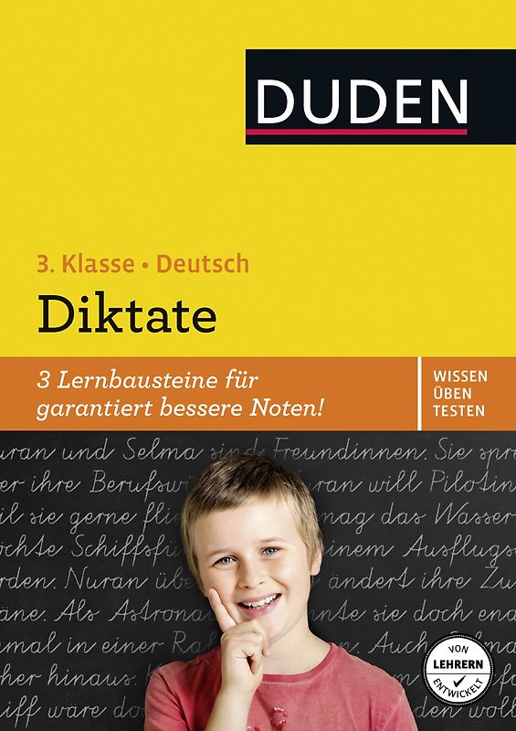 Wissen – Üben – Testen: Deutsch – Diktate, 3. Klasse