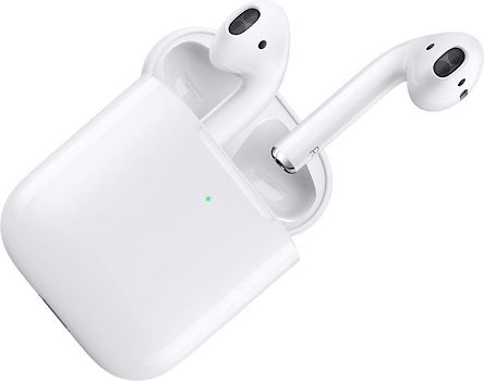 Apple AirPods [2ème génération, avec lightning boitier sans fil] blanc