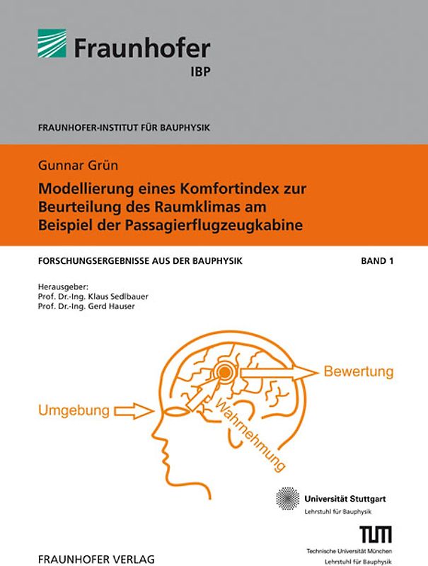 Modellierung eines Komfortindex zur Beurteilung des Raumklimas am Beispiel der Passagierflugzeugkabine.