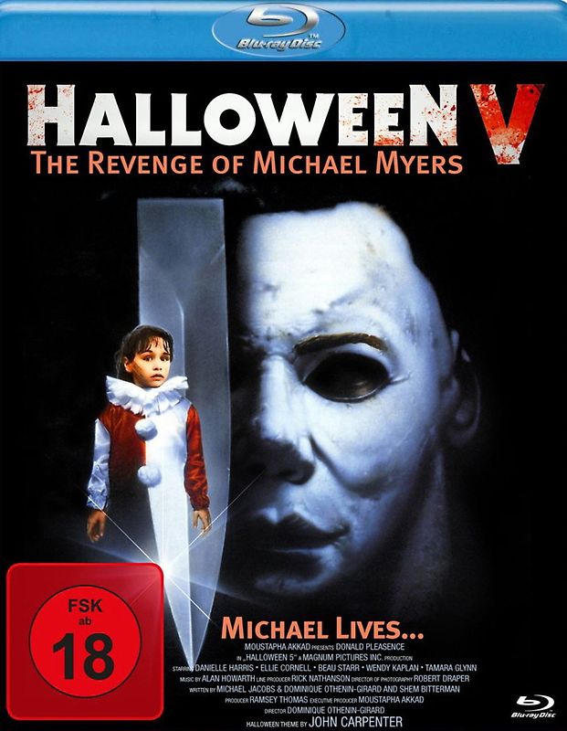 Halloween V - The Revenge Of Michael Myers Blu-ray Disc