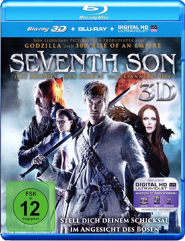 Seventh Son 3D [inkl. 2D Version] 3D Blu-ray Disc