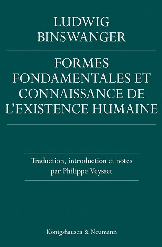 Formes fondamentales et connaissance de l’existence humaine