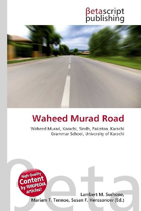 Waheed Murad Road