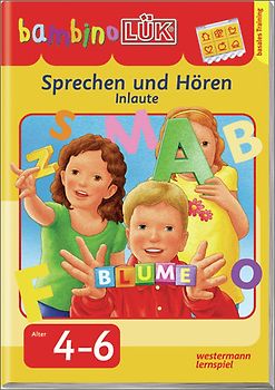 bambinoLÜK-Übungshefte / bambinoLÜK. Vorschule / 4/5/6 Jahre - Vorschule: Sprechen und Hören - Inlaute