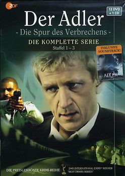 Der Adler: Die Spur des Verbrechens - Die komplette Serie (Staffel 1-3 inklusive Soundtrack) DVD