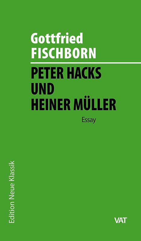 Peter Hacks und Heiner Müller