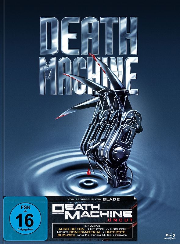 Death Machine [25th Anniversary Edition Mediabook, + DVD, Exklusivprodukt, Cover B] Blu-ray Disc