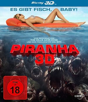 Piranha 3D 3D Blu-ray Disc