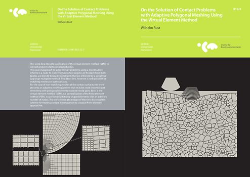 On the Solution of Contact Problems with Adaptive Polygonal Meshing Using the Virtual Element Method
