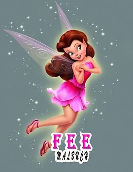 Fee Malbuch: Ein tolles Malbuch zum Entspannen und Stressabbau, tolle Illustrationen für Kinder und Erwachsene