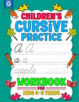 Cursive Practice Workbook for Kids 6-8 Years: Master Cursive Writing with Fun and Engaging Exercises (Blue Bow Books Educational Series: Premium ... for Toddlers and Kids 3-8 years old)
