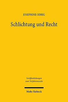 Schlichtung und Recht