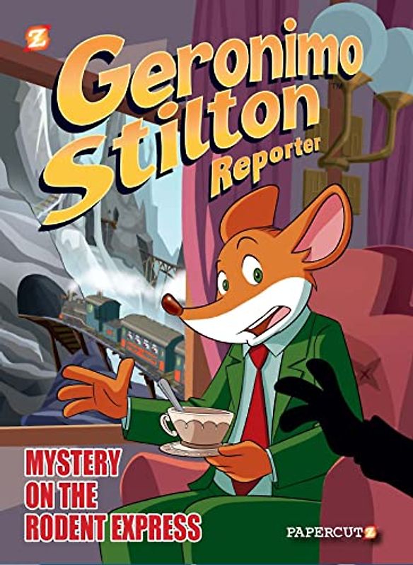 Geronimo Stilton Reporter #11: Intrigue on the Rodent Express (Geronimo Stilton Reporter Graphic Novels)