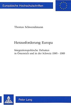 Herausforderung Europa