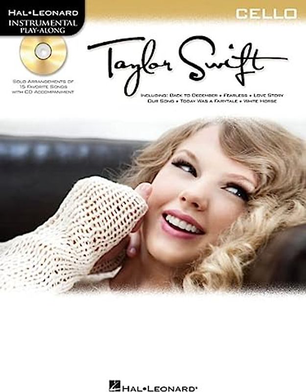 Taylor Swift: Cello Play-Along Book with Online Audio