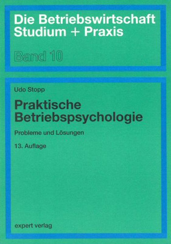 Praktische Betriebspsychologie