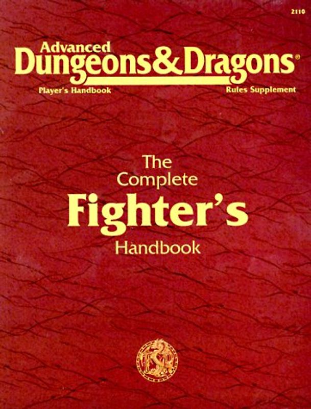 PHBR1 COMP FIGHTER MNL (Advanced Dungeons & Dragons Player's Handbook/Rules Supplement)