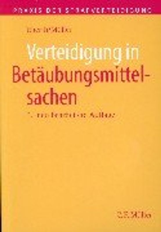 Verteidigung in Betäubungsmittelsachen