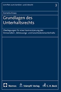 Grundlagen des Unterhaltsrechts