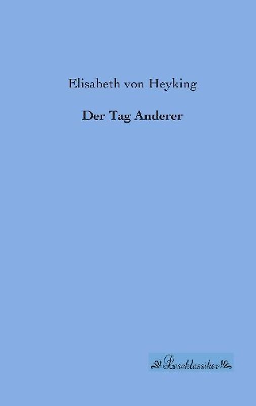 Der Tag Anderer