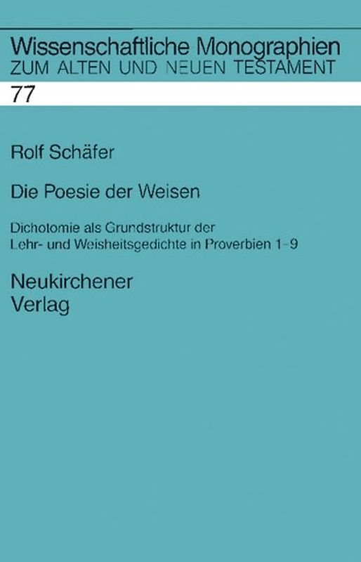 Die Poesie der Weisen